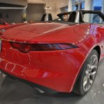 Vue d'ensemble d'une Jaguar FType rouge 2018 - EXO Automobiles
