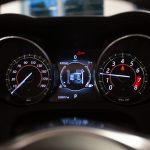 Compteur d'une Jaguar FType 2018 - EXO Automobiles