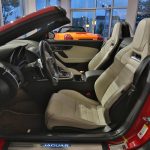 Intérieur d'une Jaguar FType rouge 2018 - EXO Automobiles