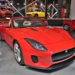 Vue d'ensemble d'une Jaguar FType rouge 2018 - EXO Automobiles