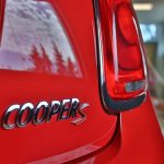 Logo Mini Cooper S Convertible rouge - EXO Automobiles