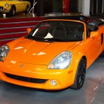 Toyota MR2 Spyder 2003 orange - Showroom intérieur - EXO Automobiles