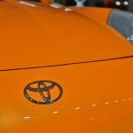 Toyota MR2 Spyder 2003 orange - logo