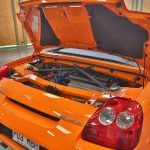 Moteur d'une Toyota MR2 Spyder 2003 orange - EXO Automobiles