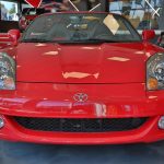 toyota mr2 spyder rouge avant