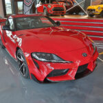 Vue d'ensemble d'une Toyota Supra GR Rouge 2020 - EXO Automobiles